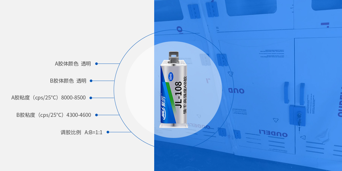丙烯酸結構AB膠產品參數