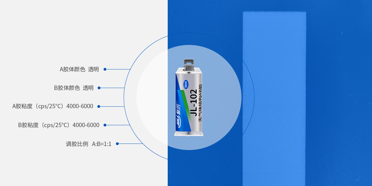 無氣味結構AB膠產品參數