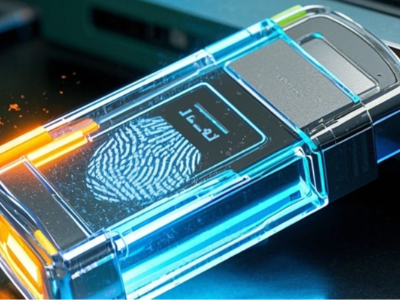 打造堅固指紋加密U盤:金屬與塑料的完美'膠'融